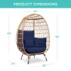 Egg Chair - Blue - Image 2