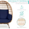 Egg Chair - Blue - Image 4