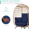 Egg Chair - Blue - Image 3