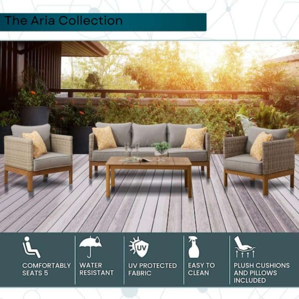 Aria Collection Conversation Set - Image 3