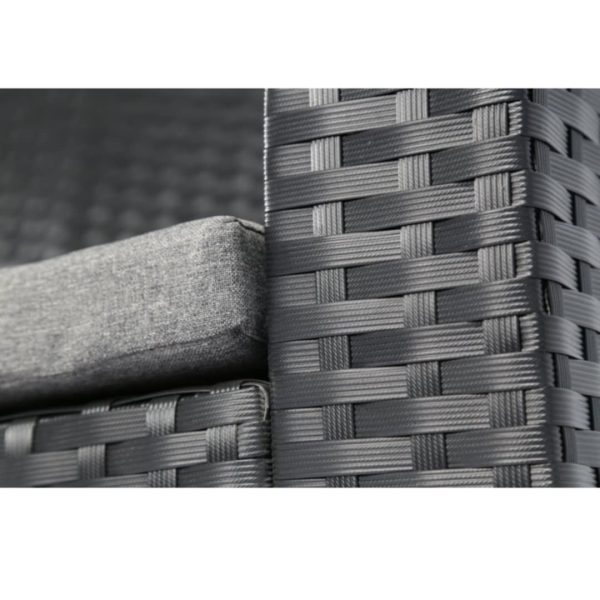 4-Piece Patio Set -Black - Image 2