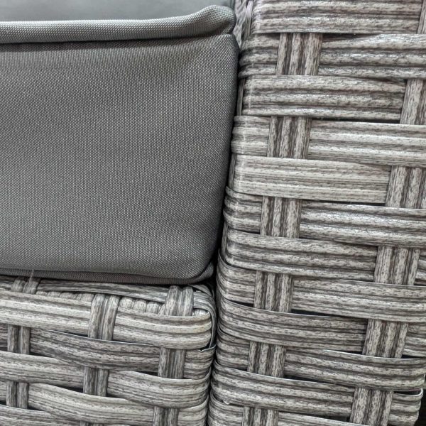 4-Piece Patio Set - Grey - Image 3