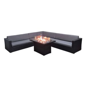 Havana XL Symmetrical + Fire Table