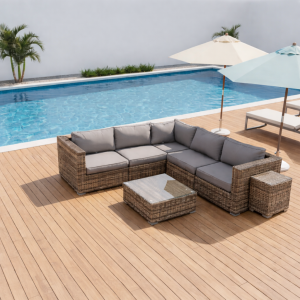 Cabo 7 Piece Set - Grey